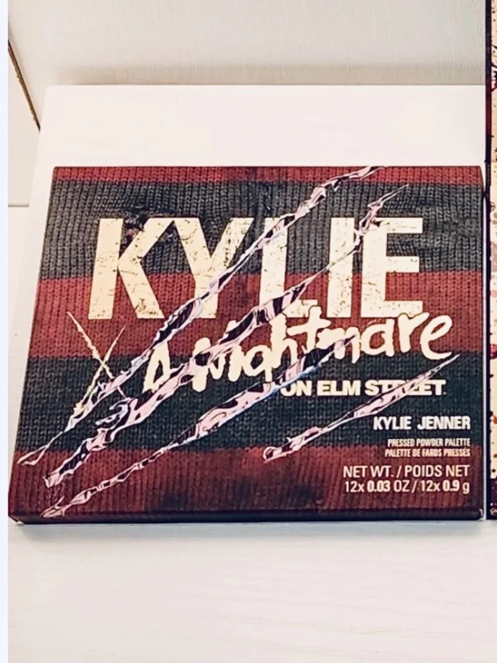 KYLIE A NIGHTMARE ON ELM STREET Eyeshadow Palette *Limited Edition!* NIB (RDBIN)